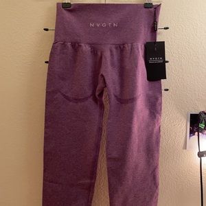 NVGTN sold out violet contour seamless leggings XS